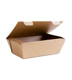 CF886 Compostable Microflute Takeaway Box 8x5" (Pack 250)
