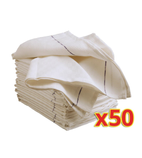 S114 Bulk Buy Cotton Waiting Cloths (Pack of 50)