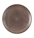 FS846 Stonecast Raw Evolve Coupe Plate Brown 286mm (Pack of 12)