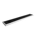 Rubber Bar Mat with Stainless Steel Frame - CN741