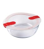FC361 Cook and Heat Round Dish with Lid 1Ltr
