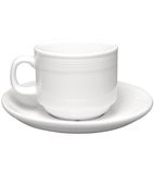 U084 Linear Stacking Tea Cups 200ml 7oz (Pack of 12)
