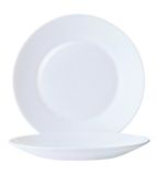 DP065 Opal Restaurant Wide Rim Plates 235mm