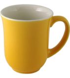 New Horizons M826 Colour Glaze Elegant Mugs Yellow 284ml