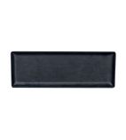 DI624 Black Melamine Fusion Platter 26.5 x 9.3cm