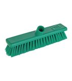 Image of GK873 Hygiene Broom Head Soft Bristle Green 12"