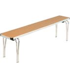 Contour Stacking Bench Oak Effect 5ft