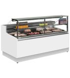 BRABANT150 1453mm Wide Flat Glass Serve Over Counter Display Fridge