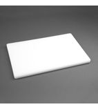 DM001 Low Density Thick White Chopping Board 450x300x20mm