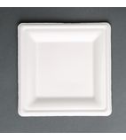 FC519 Bagasse Square Plates 204mm (Pack of 50)