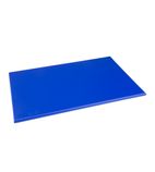 F159 High Density Antibacterial Chopping Board Blue 455x305x12mm
