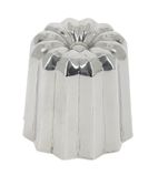 CR661 DeBuyer Stainless Steel Canele Fluted Mould 5.5cm