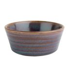 FD912 Cavolo Flat Round Bowls Iridescent 143mm (Pack of 6)