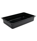 Image of U455 Polycarbonate 1/1 Gastronorm Container 100mm Black