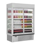 SUPER SUNNY14 1335mm Wide Stainless Steel Multideck Display Fridge With Self Closing Doors