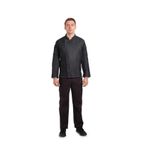Gramercy BB079-M Unisex Denim Chef Jacket Black M