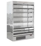 GALAXY+ GP14SS 1330mm Wide Stainless Steel Multideck Display Fridge With Nightblind
