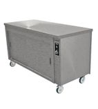HC4 1603mm Wide Mobile Hot Cupboard With Plain Top