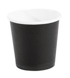 GF018 Espresso Cups Single Wall Black 112ml / 4oz (Pack of 1000)