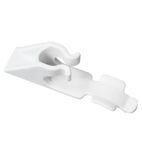 AL116 White Shelf Clip