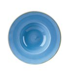 DF783 Round Wide Rim Bowls Cornflower Blue 239mm (Pack of 12)