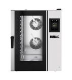 Image of HZ978 11 Grid 1/1GN Smart Touchscreen Combination Oven With Installation Kit
