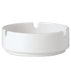 Image of V0223 Simplicity White Stacking Ashtrays 102.5mm (Pack of 12)