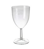 Image of CB876 Polystyrene Wine Glasses 200ml UKCA CE Marked at 175ml (Pack of 48)