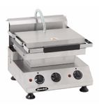 RE100-PING Express Electric Single Contact Panini Grill - Flat Top & Bottom