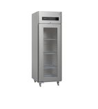Image of PREMIER KG 70 C DR U 700 Ltr Upright Single Glass Door Stainless Steel Display Fridge