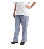 A025T-S Whites Easyfit Trousers Teflon Blue Check S