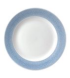 Image of FD835 Isla Spinwash Ocean Blue Profile Footed Plate 260mm (Pack of 12)