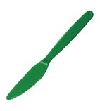 DL116 Polycarbonate Knife Green (Pack of 12)