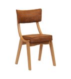 CX474 Chelsea Dining Chair Buffalo Tan Light Wood (Pack of 2)