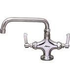 AquaJet AJ-B-212L 1/2" Mixer Tap with Lever Controls & Swivel Spout