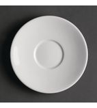 Image of Classic White Espresso Cup Saucer 120mm