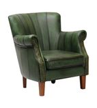 Lancaster Leather Chair Green