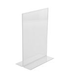 CC446 Upright Clear Acrylic Menu Holder A5