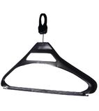 W125 Black Polypropylene Security Hangers (Pack of 100)