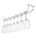 CE308 Wine Glass Rack Chrome 610mm