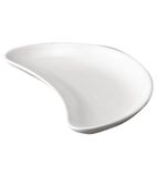 P618 Whiteware Crescent Salad Plates 202mm (Pack of 12)