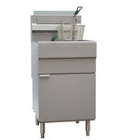 GF150 35 Ltr Natural Gas Freestanding Single Tank Fryer (2 x Baskets)