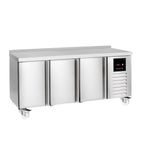 Green GSPP7-180-30 Heavy Duty 452 Ltr Stainless Steel 3 Door Refrigerated Prep Counter
