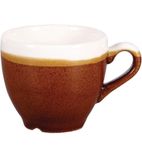 Image of Monochrome DR679 Espresso Cup Cinnamon Brown 89ml (Pack of 12)