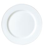 V0083 Simplicity White Slimline Plate