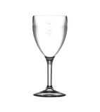 Image of CG299 Polycarbonate Wine Glasses 310ml CE Marked at 175ml and 250ml (Pack of 12)