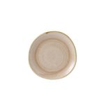 Churchill¬† Stonecast Round Plate Nutmeg Cream 210mm