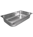 K841 Stainless Steel Perforated 1/1 Gastronorm Tray 100mm
