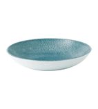 Studio Prints Raku DE889 Round Coupe Bowl Topaz Blue 182mm (Pack of 12)