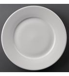 Athena CC209 Wide Rimmed Plates 254mm White (Pack of 12)